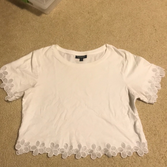 Topshop women’s tee size 4 - Picture 2 of 3